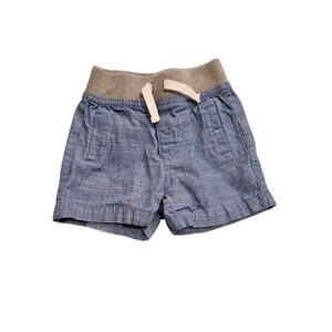 Cat & Jack Child Size 0-3 Months Blue and Gray Shorts